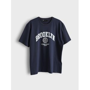 LC Waikiki Crew Neck Brooklyn Printed Men's T-Shirt