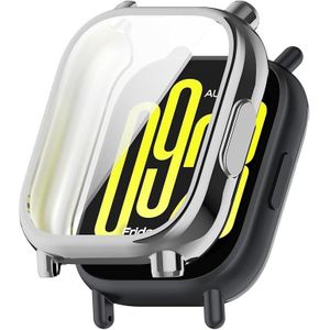 Case for Xiaomi Redmi Watch 5 Active, Anti-Scratch, Soft TPU, All-Inclusive Protection, Silver, Running, Riding, Camping, Jumping