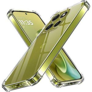 Silicone Transparent TPU Gorilla Anti-shock Protector Camera Shockproof Corners Compatible with Motorola Edge 60 Fusion