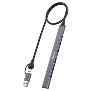 Standard ST-Standard UCA9702 7-in-2 USB Hub 1×USB 3.0 + 6×USB 2.0 – OTG