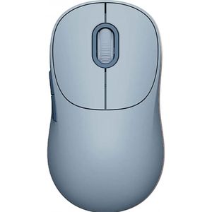 XIAOMI Wireless Mouse 3 – Dual-Mode Bluetooth & 2.4GHz Wireless Silent Mouse, 1200 DPI Precision Sensor, TTC Quiet Buttons, Dual Side Navigation Buttons, PTFE Mouse Feet – Blue