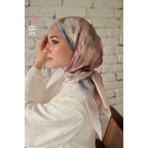 Elle Elegant Multicolor Soft Cotton Hijab Scarf for Women - Casual Wrap