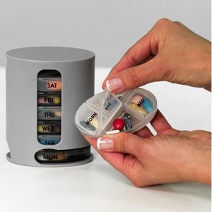 As Seen On Tv Pill Pro Pills Weekly Organizer - Grey