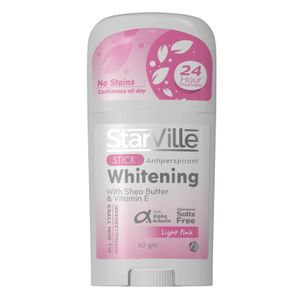 Starville Whitening ستارفيل مزيل العرق ستيك وردي فاتح 60 جرام