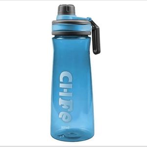 زجاجة مياه رياضية خارجية بسعة كبيرة 800 مللي أمبير، أدوات شرب، تسلق الجبال، المشي لمسافات طويلة (أزرق)