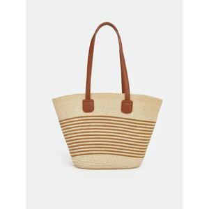 LC Waikiki Women's Rattan Beach Bag