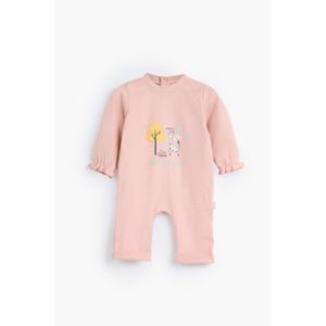 Junior. Romper For Baby Girls , Rose