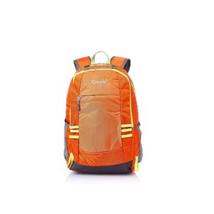 Okade Synthetic Fibers Laptop Backpack For Unisex-orange&Green-L45*W29*H14cm