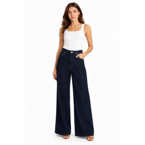 Clue Washed Wide Jeans