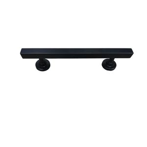 black door handle