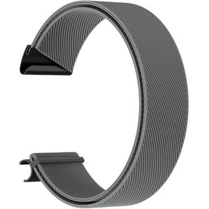 Compatible Strap for Whoop 5.0 Nylon Braided Adjustable Band for Men Women Lightweight Replacement Fitness Bracele GRAY
