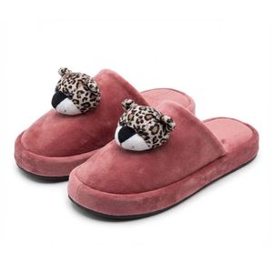 سليبر فرو حريمي منزلي مريح, فرو ناعم مغلق من الأمام، خفيف ومناسب للاستخدام اليومي، مقاس فري سايز حتى 38