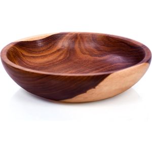 طبق خشبي غويط عادي 25 سم  