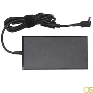 Os شاحن لاب توب 135W متوافق مع أجهزة Acer إصدار  يأتي بمقاس سوكت (5.5x1.7mm) ACER، مناسب للأجهزة المتوافقة بنفس المواصفات القياسية، يشمل الأدابتور ومعه كابل الباور AC، شحن آمن وسريع وثابت، مع ضمان شهر.  (19V / 7.1A)