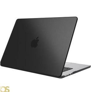 Os Hard Shell Case compatible with  MacBook Air 13.6-inch  M4, M3, and M2 Models (2025-2022) Matte Black