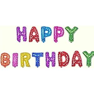 13 قطعة (16 بوصة) في طقم عيد ميلاد سعيد