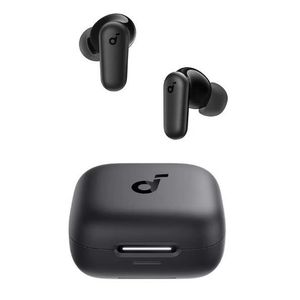 Anker Soundcore R50I NC - Wireless Bluetooth Earphones - Powerful and Smart Noise Cancelling - Powerful Bass - 2-in-1 Charging Case and Phone Stand - 4-mic AI Clear Calls - play time 10H/45H - Bluetooth 5.4 - IP54 - Black