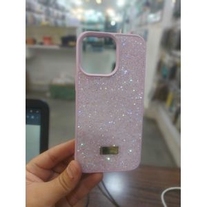 غطاء خلفي من البولي يوريثان الحراري لهاتف آيفون 14 برو ماكس، مرصع بالألماس اللامع، مقاوم للصدمات، غطاء خلفي صلب متوافق مع هاتف آبل آيفون