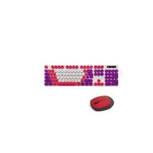 ZERO ZR-8406 Wireless Keyboard and Mouse - Multi Color