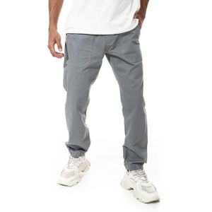 Oliver Sand By Brands For Less سروال بطيات جيب جانبية - رمادي فاتح