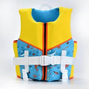 Kids Swim Jacket Float Vest - Neoprene Boys Girls Swimming Floation Li