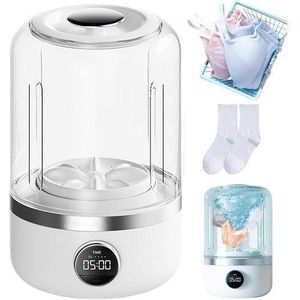 General Portable underwear washing machine, small cordless deep cleaning rechargeable washer, 3 cleaning modes for bras, underwear and socks for travel, camping, RVs and dorms