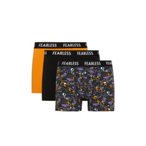 Defacto Man Regular Fit Knitted Boxer - Black