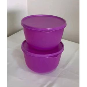 Tupperware علب حفظ الطعام سعة 2لتر قطعتين