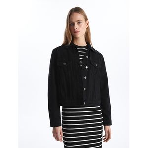 LC Waikiki جاكيت جينز نسائي بياقة