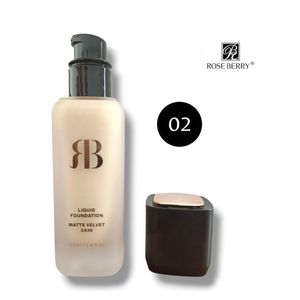 ROSE BERRY LIQUID FOUNDATION MATTE VELVET SKIN 02 40ml
