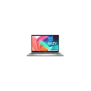 MSI Modern 15 F1MG Business Laptop Intel Core 7 150U 15.6 Inch FHD 60Hz 8GB DDR4 512GB NVMe SSD Intel Graphics- Dos - Urban Silver