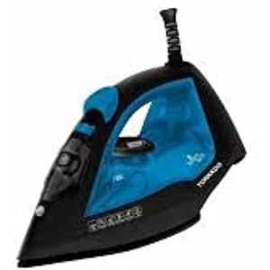 Tornado Steam Iron 2200 Watt Ceramic Soleplate Blue - TST-2200