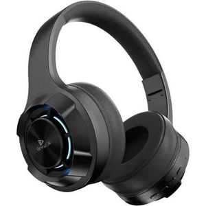 Kisonili A2 Bluetooth Gaming Headset with RGB Lighting – Black