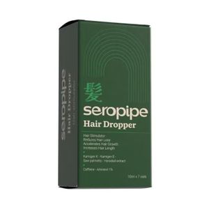 Seropipe مجموعة Hair Dropper لتحفيز نمو الشعر, 10 مل × 7 قوارير