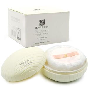 Rose Berry Dusting Body Powder White – Refreshing & Softening Body Powder