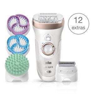 Braun Silk-epil 9 SkinSpa SensoSmart 9/980 Wet & Dry Epilator with