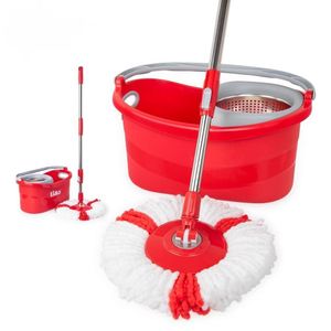 Liao Tornado Mop, 360 Degree Spinning Mop with Bucket and Stainless Steel Handle