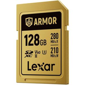 Lexar  ARMOR SD 128GB Gold Pro 280MB/s V60