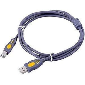 Keendex Printer Cable Usb 2.0 Type A Male To Type B Male, Grey, 5M, Kx 2770