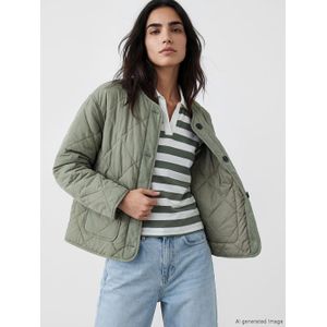 LC Waikiki Crew Neck Quilted Women's Puffer Coat