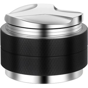 Joy One 2-in-1 Coffee Distributor, Espresso Leveler and Coffee Distributor, Barista Accessories for Leveling and Tamping, 58 mm, Black