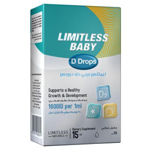 Limitless BABY D DROPS 15 ML