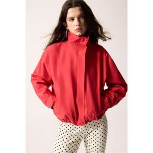 Defacto Regular Fit Bengaline Bomber Jacket with High Neck
