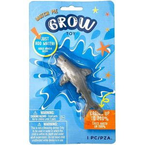 لعبة حيوانات بحر تنمو في الماء اشكال واقعبه جدا وحجم كبير تنمو بنسبة 200% ممتعة للاطفال (سمكة قرش)