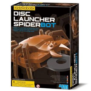 4M KidzRobotix Disc Launcher Spider Bot - 03464