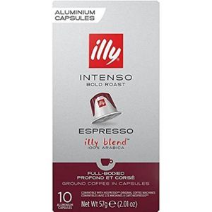 Illy كبسولات إسبرسو إنتنسو متوافقة مع نسبريسو - 10 كبسولات