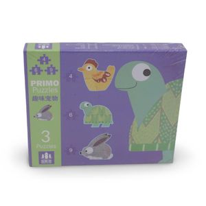 Primo Puzzles Farm Animals 3*1