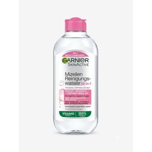 Garnier غارنييه ماء ميسيلار للشرة الجافة والحساسة منظف ومزيل مكياج الكل في واحد – 400 مل
