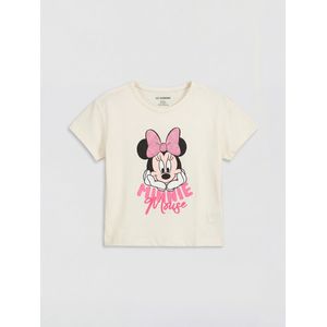 LC Waikiki Crew Neck Minnie Mouse Printed Girl's T-Shirt