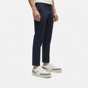Men’s Top Sneakers with Mixed-Texture Details and Thick Sole – Comfortable Everyday Shoes for Work and Outings